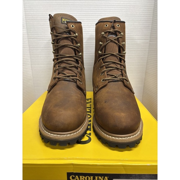 Carolina Boots Mens Waterproof Insulated Met Guard Logger CA7821 Steel Toe 10.5D main image 9
